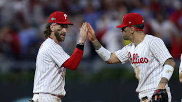 ALLCITY Network's Ryan Koenigsberg was giddy at seeing Philadelphia Phillies stars Bryce Harper and Nick Castellanos wearing Coach Prime shirts Mandatory Credit: Bill Streicher-USA TODAY Sports