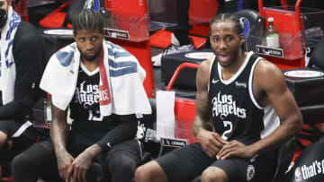 Clippers star Kawhi Leonard. (Kevin Jairaj-USA TODAY Sports)