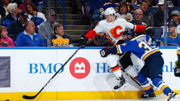 ST. LOUIS, MO - OCTOBER 25: Mark Jankowski