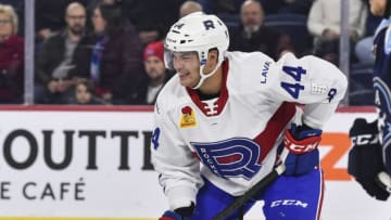 LAVAL, QC - NOVEMBER 15: Noah Juulsen (Photo by Minas Panagiotakis/Getty Images)