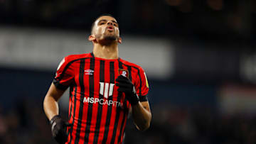 WEST BROMWICH, ENGLAND - APRIL 06: Dominic Solanke of AFC Bournemouth reacts during the Sky Bet Championship match between West Bromwich Albion and AFC Bournemouth at The Hawthorns on April 06, 2022 in West Bromwich, England. (Photo by Malcolm Couzens/Getty Images)