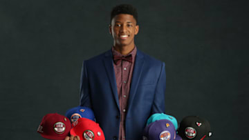 CHICAGO, IL - MAY 14: NBA Draft Prospect, Jarrett Culver poses for a portrait at the 2019 NBA Draft Lottery on May 14, 2019 at the Chicago Hilton in Chicago, Illinois. NOTE TO USER: User expressly acknowledges and agrees that, by downloading and/or using this photograph, user is consenting to the terms and conditions of the Getty Images License Agreement. Mandatory Copyright Notice: Copyright 2019 NBAE (Photo by David Sherman/NBAE via Getty Images)