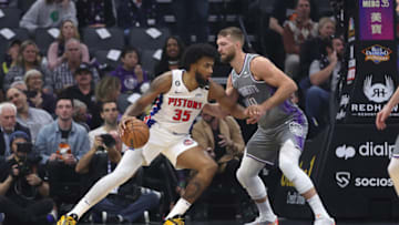 Marvin Bagley III #35 of the Detroit Pistons (Photo by Lachlan Cunningham/Getty Images)