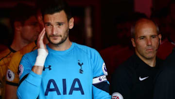 MIDDLESBROUGH, ENGLAND - SEPTEMBER 24: Hugo Lloris of Tottenham Hotspur looks on prior to the Premier League match between Middlesbrough and Tottenham Hotspur at the Riverside Stadium on September 24, 2016 in Middlesbrough, England. (Photo by Dan Mullan/Getty Images)
