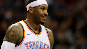 CHARLOTTE, NC - JANUARY 13: Carmelo Anthony