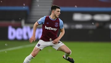 Declan Rice, West Ham. (Photo by Mike Hewitt/Getty Images)