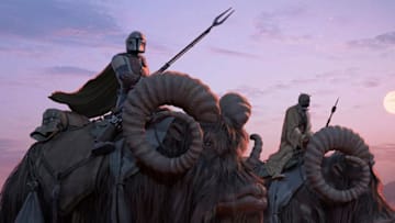 The Mandalorian season two chapter nine concept art by Christian Alzmann. © 2020 Lucasfilm Ltd. & ™. All Rights Reserved