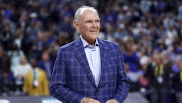 George Karl claps back to SportsCenter for linking OKC Thunder and Seattle SuperSonics. (Photo by Tom Pennington/Getty Images)