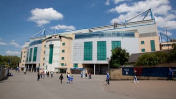 UK, London, Stamford Bridge, Entrance of Chelsea Football Club. (Photo by: JTB Photo/UIG via Getty Images)