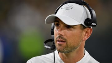 GREEN BAY, WISCONSIN - SEPTEMBER 26: Head coach Matt LaFleur of the Green Bay Packers looks on in the second quarter against the Philadelphia Eagles at Lambeau Field on September 26, 2019 in Green Bay, Wisconsin. (Photo by Quinn Harris/Getty Images)