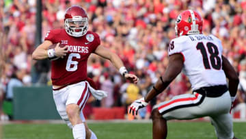 PASADENA, CA - JANUARY 01: Baker Mayfield (Photo by Harry How/Getty Images)