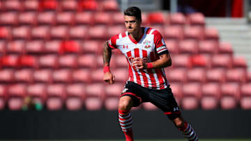 SOUTHAMPTON, ENGLAND - AUGUST 07: Jose Fonte of Southampton in action during the pre-season friendly between Southampton and Athletic Club Bilbao at St Mary's Stadium on August 7, 2016 in Southampton, England. (Photo by Jordan Mansfield/Getty Images)