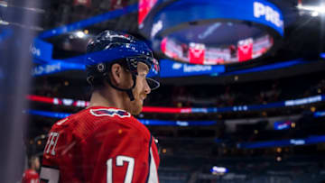 Michael Raffl, Washington Capitals (Photo by Scott Taetsch/Getty Images)