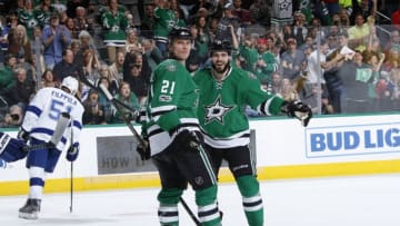 DALLAS, TX - FEBRUARY 18: Antoine Roussel