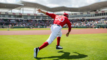 FORT MYERS, FL - FEBRUARY 25: Mookie Betts