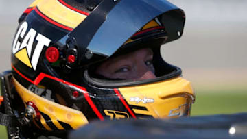 DAYTONA BEACH, FLORIDA - FEBRUARY 09: Tyler Reddick, driver of the #8 Caterpillar Chevrolet, stands on the grid during qualifying for the NASCAR Cup Series 62nd Annual Daytona 500 at Daytona International Speedway on February 09, 2020 in Daytona Beach, Florida. (Photo by Brian Lawdermilk/Getty Images)