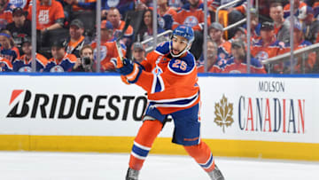EDMONTON, AB - MAY 7: Darnell Nurse. (Photo by Andy Devlin/NHLI via Getty Images)