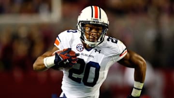 TUSCALOOSA, AL - NOVEMBER 29: Corey Grant #20 of the Auburn Tigers runs the ball in the second quarter against the Alabama Crimson Tide during the Iron Bowl at Bryant-Denny Stadium on November 29, 2014 in Tuscaloosa, Alabama. (Photo by Kevin C. Cox/Getty Images)