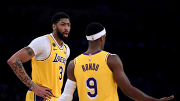 Rajon Rondo, Anthony Davis (Photo by Harry How/Getty Images)