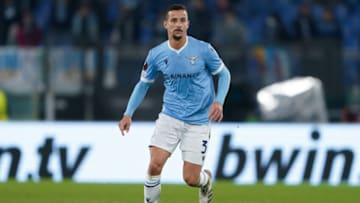ROME, ITALY - DECEMBER 09: Luiz Felipe Ramos of S.S. Lazio in action during the UEFA Europa League group E match between SS Lazio and Galatasaray at Olimpico Stadium on December 09, 2021 in Rome, Italy. (Photo by Danilo Di Giovanni/Getty Images)