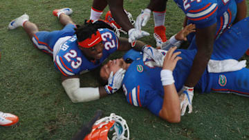 GAINESVILLE, FL - SEPTEMBER 16: Feleipe Franks