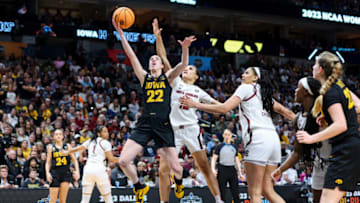 Iowa superstar Caitlin Clark handed South Carolina basketball their first loss of the season, ending their championship (and undefeated season) dreams. Mandatory Credit: Kevin Jairaj-USA TODAY Sports
