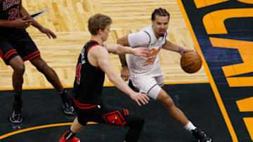 Lauri Markkanen, Chicago Bulls Mandatory Credit: Reinhold Matay-USA TODAY Sports