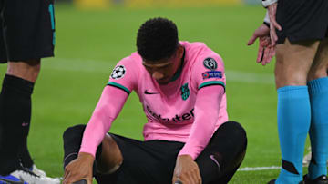 Ronald Araujo of FC Barcelona. (Photo by Chris Ricco/Getty Images)