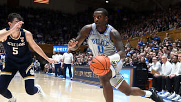 Duke basketball wing Dariq Whitehead (Rob Kinnan-USA TODAY Sports)