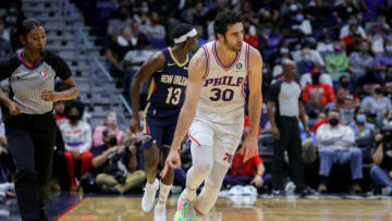 Furkan Korkmaz, Sixers Mandatory Credit: Stephen Lew-USA TODAY Sports
