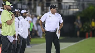Former Auburn football linebackers coach Travis Williams is leaving his defensive coordinator post beside Gus Malzahn at UCF for the same role at Arkansas Mandatory Credit: Mike Watters-USA TODAY Sports