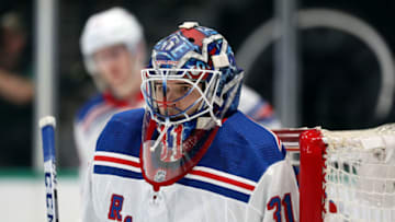 Igor Shesterkin #31 of the New York Rangers (Photo by Ronald Martinez/Getty Images)