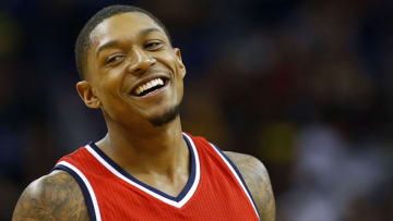 Bradley Beal #3 of the Washington Wizards against the New Orleans Pelicans (Photo by Jonathan Bachman/Getty Images)