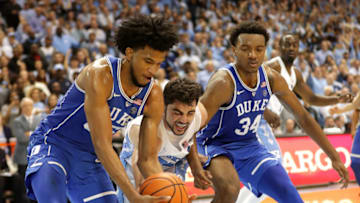 CHAPEL HILL, NC - FEBRUARY 08: Luke Maye