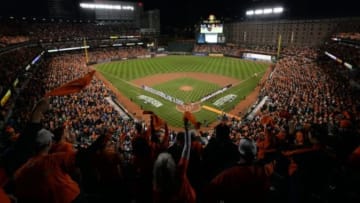 Both League Championship Series are in action for the MLB playoffs today. The Baltimore Orioles trying to even the ALCS against the Kansas City Royals in Game Two and then the NLCS kicks off with the St. Louis Cardinals hosting the San Francisco Giants. Mandatory Credit: Tommy Gilligan-USA TODAY Sports