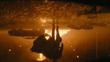 ROBERT PATTINSON as Batman in Warner Bros. Pictures’ action adventure “THE BATMAN,” a Warner Bros. Pictures release. Courtesy of Warner Bros. Pictures/™ & © DC Comics. © 2021 Warner Bros. Entertainment Inc. All Rights Reserved.