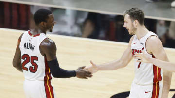 Kendrick Nunn, Goran Dragic, Chicago Bulls (Photo by Michael Reaves/Getty Images)