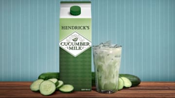 Hendrick's Cucumber Milk, photo provided by Hendrick's Gin