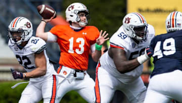 Which Auburn football signal-caller is the new odd man out in the QB battle this spring? Mandatory Credit: The Montgomery Advertiser