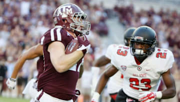 COLLEGE STATION, TX - SEPTEMBER 12: Brice Dolezal