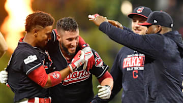 CLEVELAND, OH - OCTOBER 06: Yan Gomes