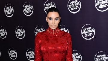 Kim Kardashian (Photo by Presley Ann/Getty Images for American Influencer Awards )