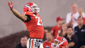 ATHENS, GA - SEPTEMBER 2: Running back Nick Chubb