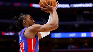 Detroit Pistons guard Jaden Ivey Credit: Rick Osentoski-USA TODAY Sports