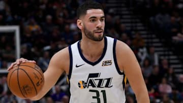 SALT LAKE CITY, UT - DECEMBER 29: Georges Niang #31 of the Utah Jazz controls the ball in the second half of a NBA game against the New York Knicks at Vivint Smart Home Arena on December 29, 2018 in Salt Lake City, Utah. NOTE TO USER: User expressly acknowledges and agrees that, by downloading and or using this photograph, User is consenting to the terms and conditions of the Getty Images License Agreement. (Photo by Gene Sweeney Jr./Getty Images)