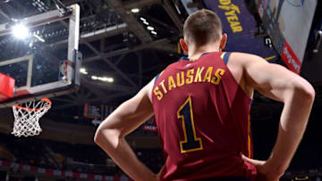 Cleveland Cavaliers Nik Stauskas (Photo by David Liam Kyle/NBAE via Getty Images)