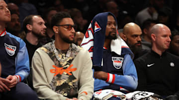 Brooklyn Nets, Ben Simmons, Kevin Durant (Photo by Al Bello/Getty Images)
