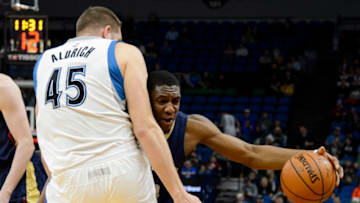 MINNEAPOLIS, MN - FEBRUARY 10: Langston Galloway