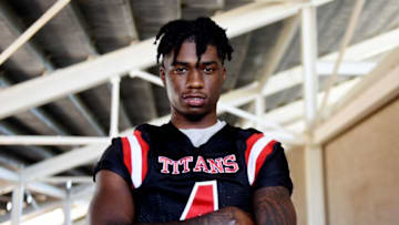 Omarion Miller, Texas football.The Shreveport Times Elite 8, photographed on July 23, 2022. Omarion Miller55a