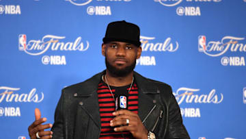 OAKLAND, CA - JUNE 12: LeBron James (Photo by Thearon W. Henderson/Getty Images)